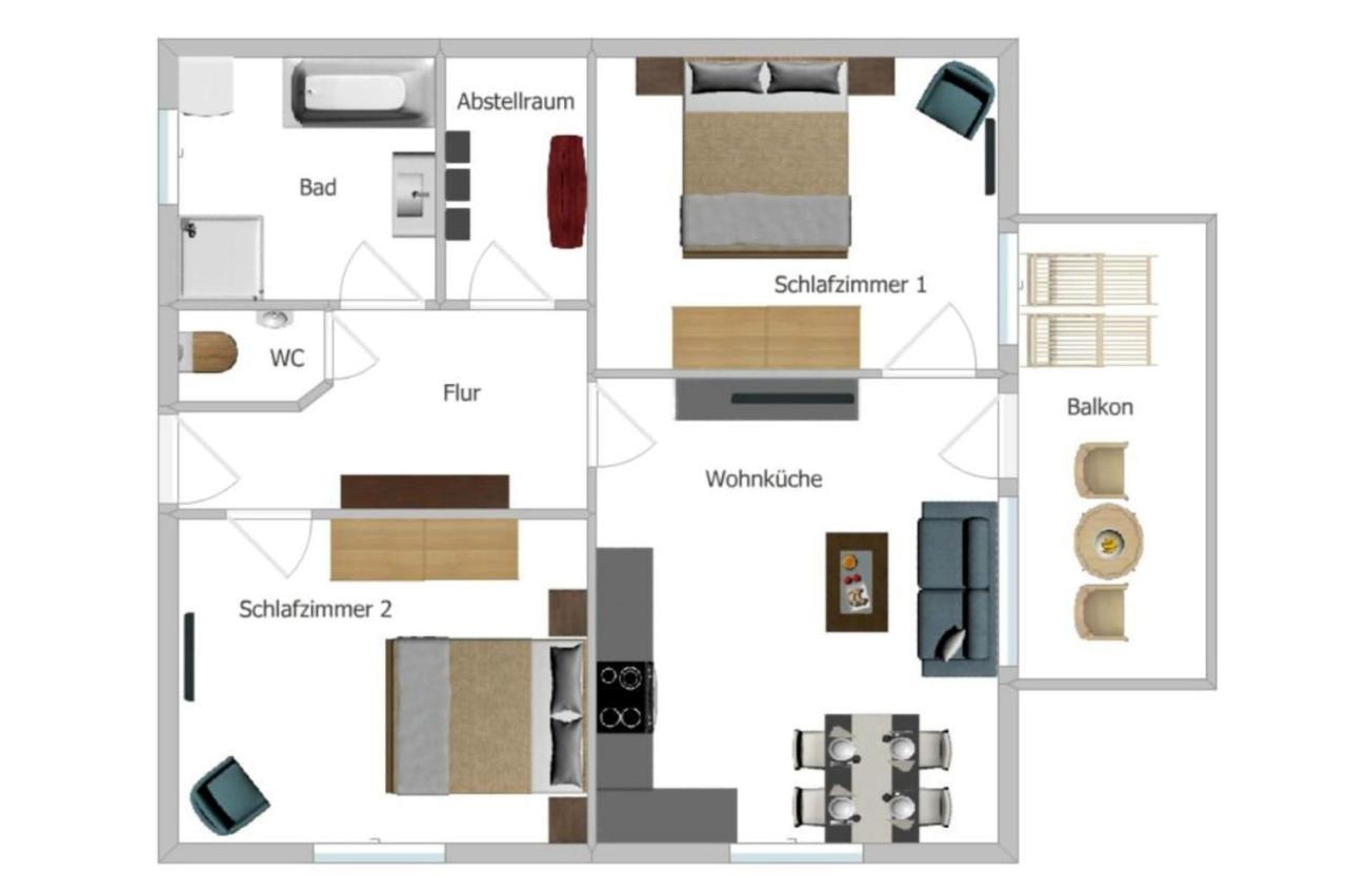 Imsterberger Auszeit Apartment Luaran gambar